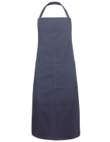 Latzschürze Jeans-Style mit Tasche