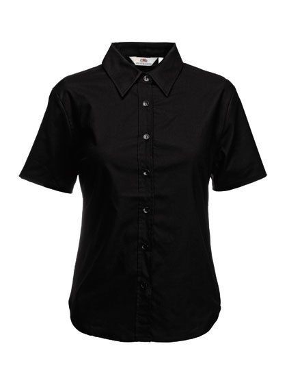 Ladies Short Sleeve Oxford Shirt