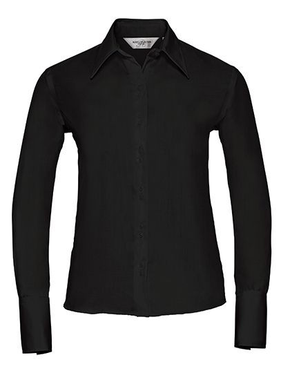 Ladies` Long Sleeve Tailored Ultimate Non-Iron Shirt