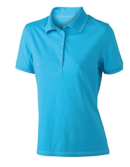 Ladies` Elastic Polo