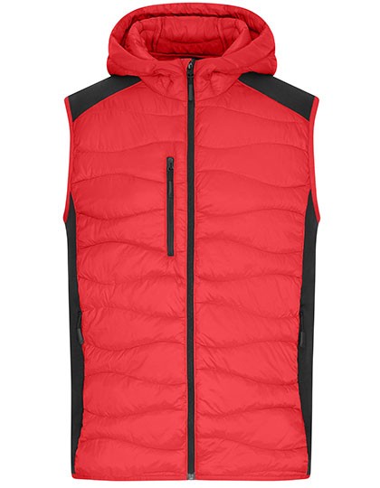 JN1328 James & Nicholson Men's Hybrid Vest