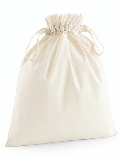 Organic Cotton Draw Cord Bag