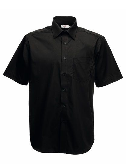 Men`s Short Sleeve Poplin Shirt