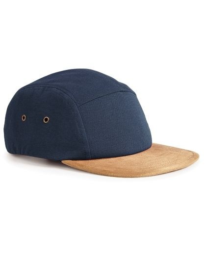 Suede Peak 5 Panel Cap