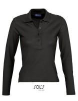 Ladies` Longsleeve Polo Podium