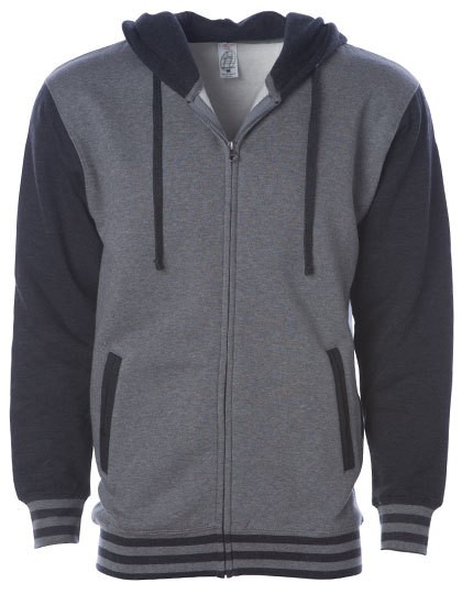 Unisex Heavyweight Varsity Zip Hood