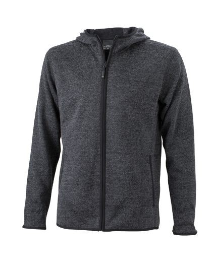 Men`s Knitted Fleece Hoody
