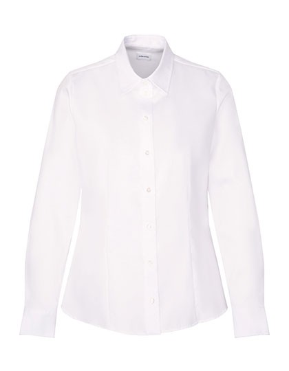 Women´s Blouse Slim Fit Fine Twill Longsleeve
