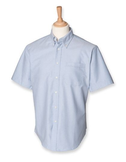 Men`s Classic Short Sleeved Oxford Shirt