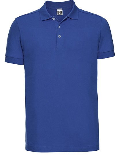 Men`s Fitted Stretch Polo