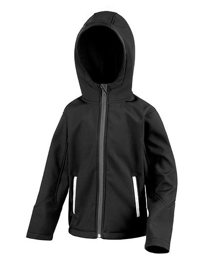 Junior Hooded Soft Shell Jacket