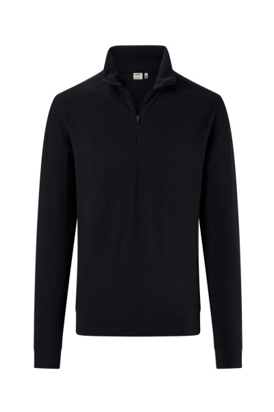 HAKRO Zip-Longsleeve Piqué MIKRALINAR® ECO NO. 535