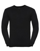 Men`s V-Neck Knitted Pullover