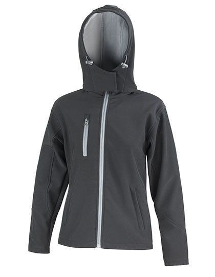 Ladies` TX Performance Hooded Soft Shell Jacket