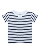 Short Sleeved Stripe T Shirt