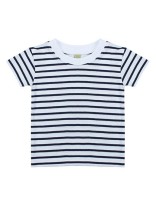 Short Sleeved Stripe T Shirt