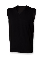 Men`s Lightweight Sleeveless V-Neck Jumper