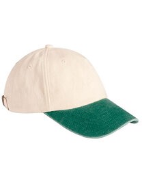 CB673 Beechfield Contrast Peak Low Profile Vintage Cap