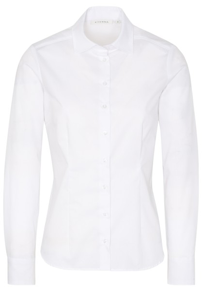 Eterna Bluse Popeline - Tailliert - Ohne Brusttasche