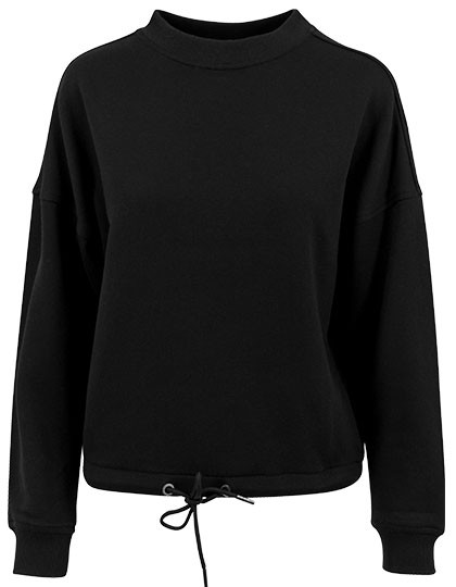 Ladies` Oversize Crewneck