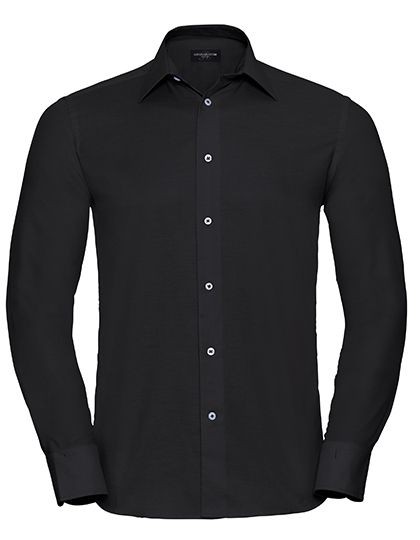 Men`s Long Sleeve Tailored Oxford Shirt