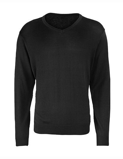 Men`s V-Neck Knitted Sweater